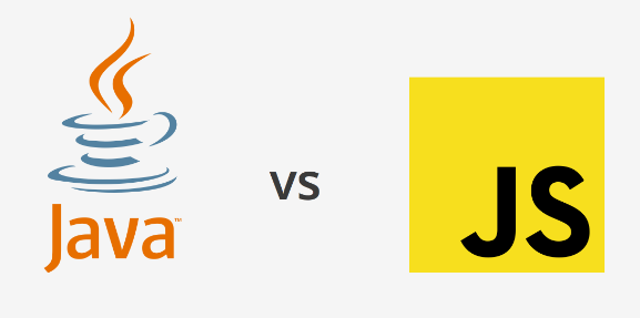 a comparison of java logo and javascript logo