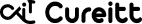 Cureitt black and white logo